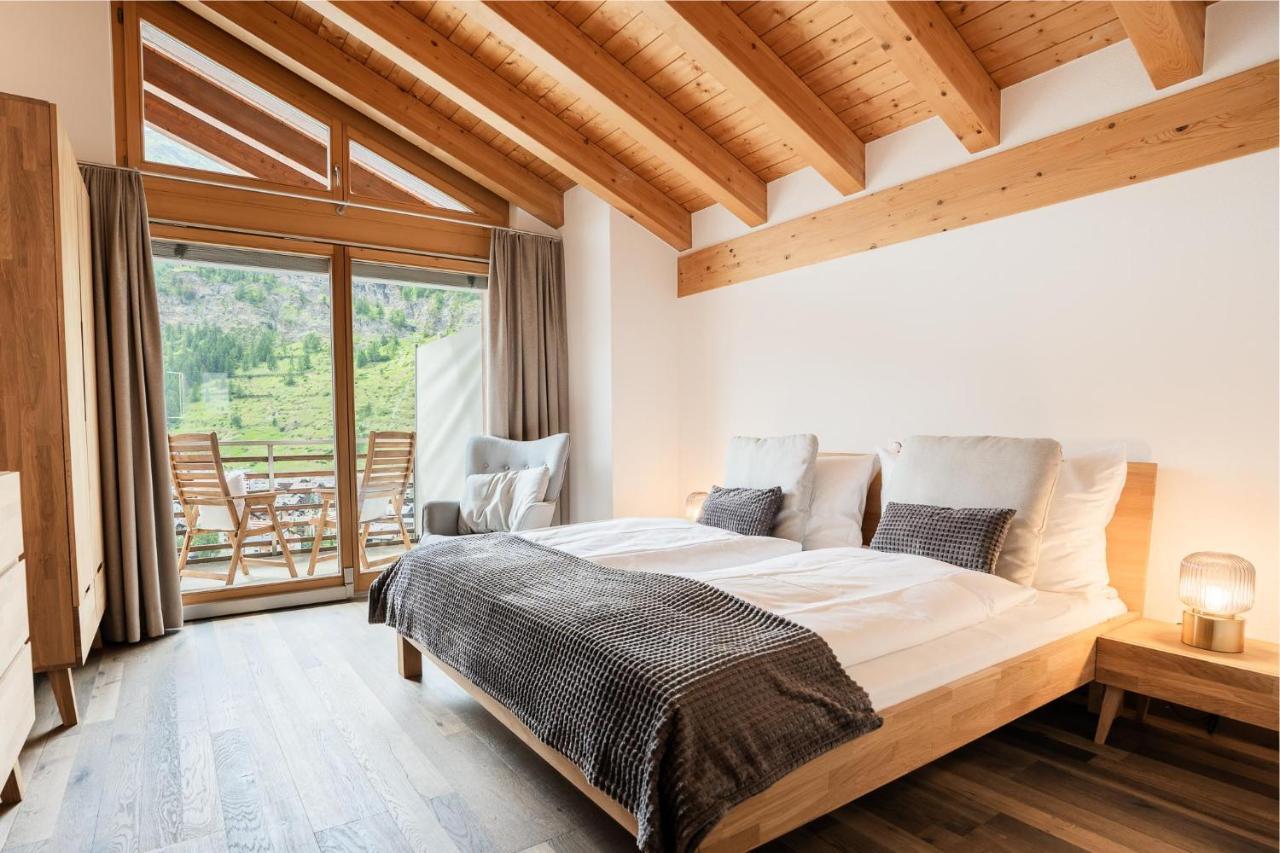 Fantastic Panoramic View Home In Zermatt Eksteriør billede