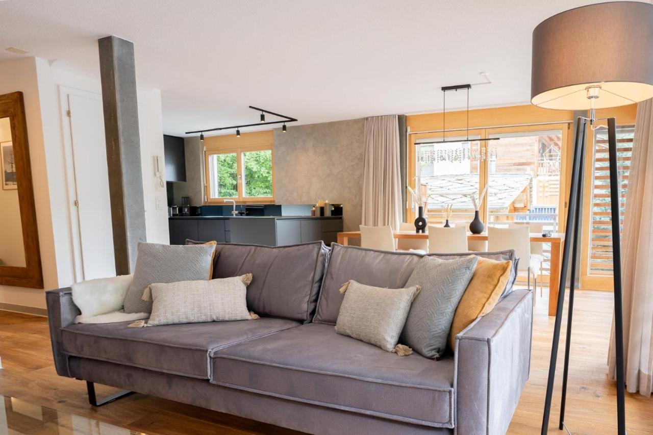Fantastic Panoramic View Home In Zermatt Eksteriør billede